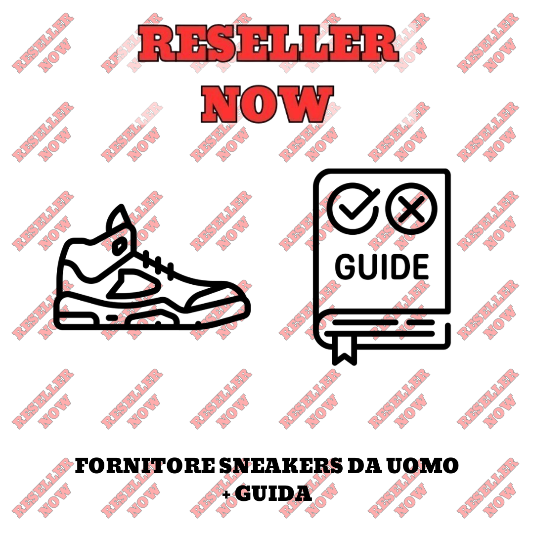 FORNITORE SNEAKERS DA UOMO + GUIDA